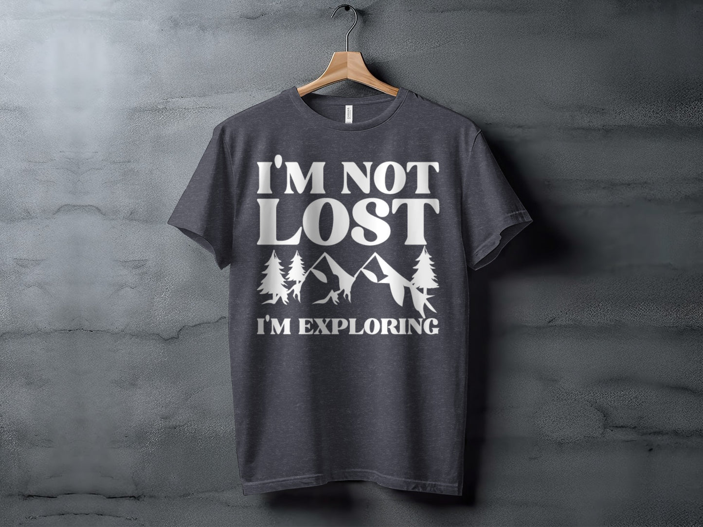 I Am Not Lost I Am Exploring Outdoors Nature T-Shirt T-Shirt - Outdoor & Adventure Collection - Mile Marker 16 Gear by Cloud 16 Clothing Co.