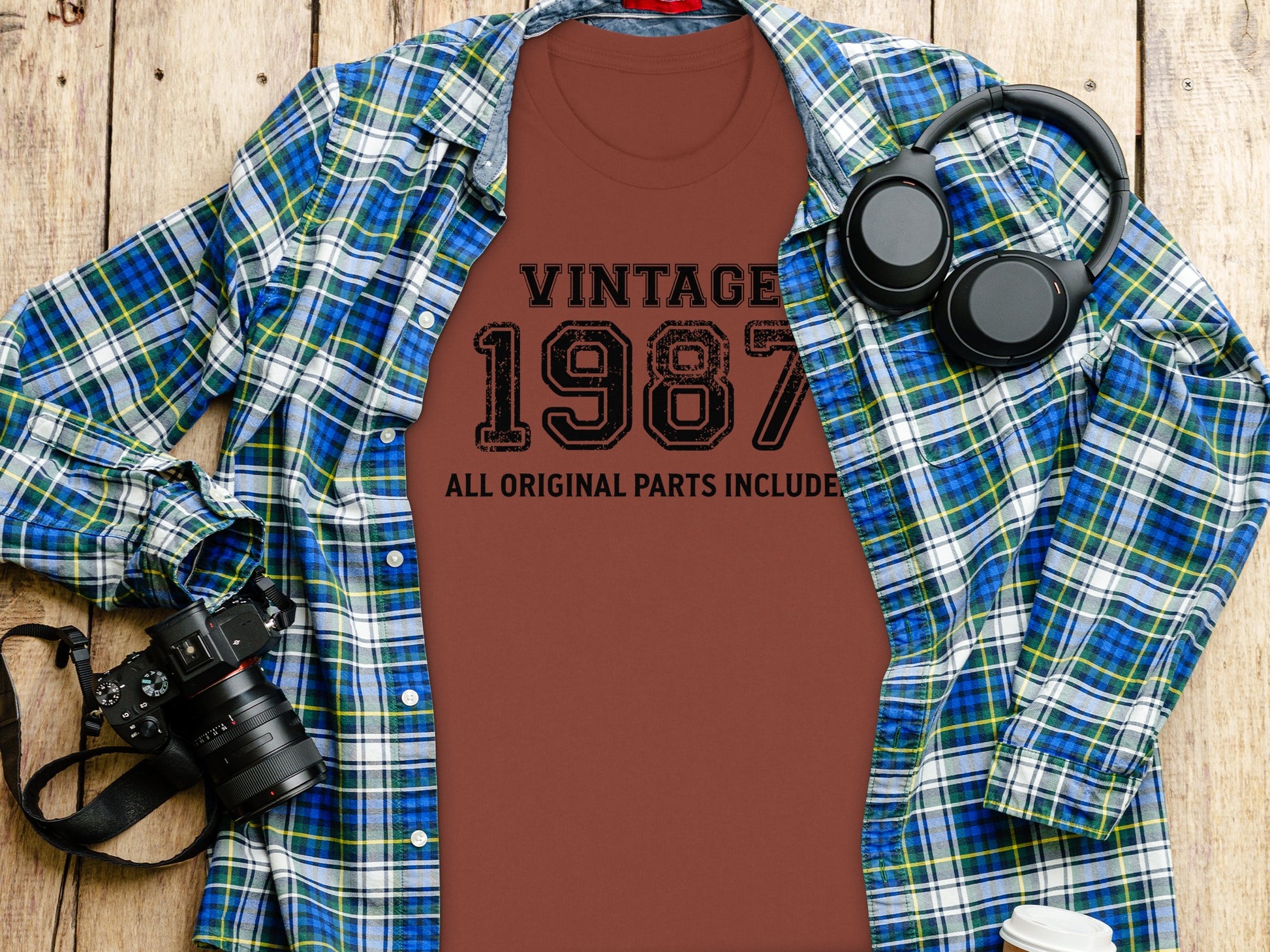 Vintage 1987 All Original Parts Included shirt