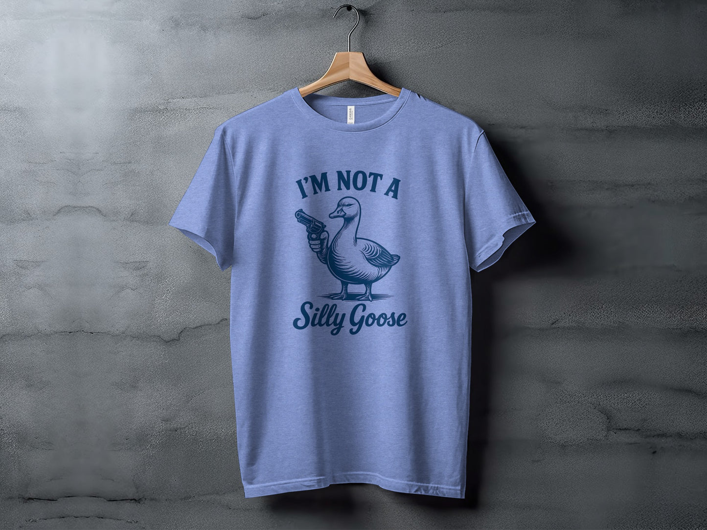 I'm Not A Silly Goose Humorous Graphic T-shirt
