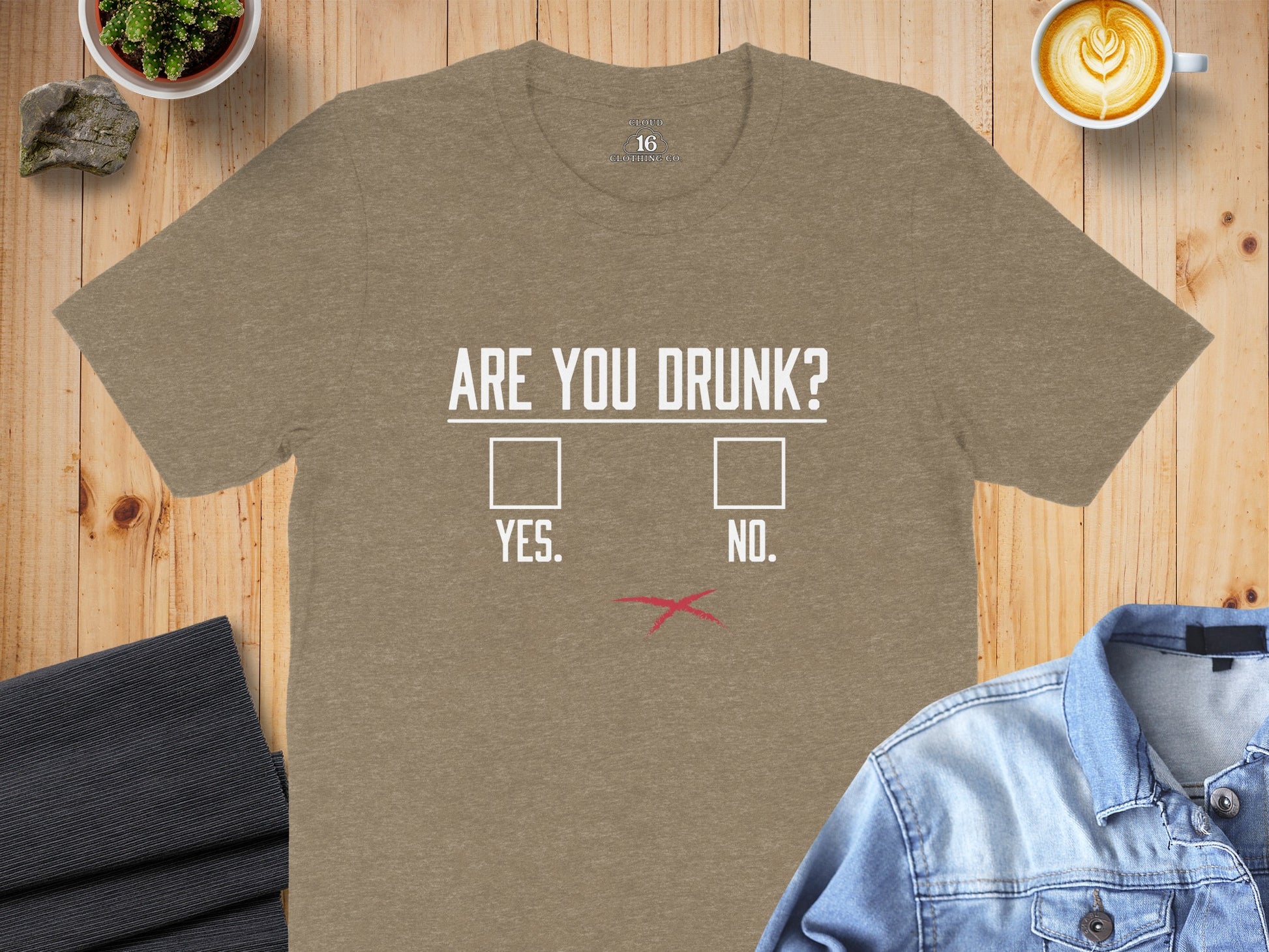 Are You Drunk Funny Graphic Tee Shirt