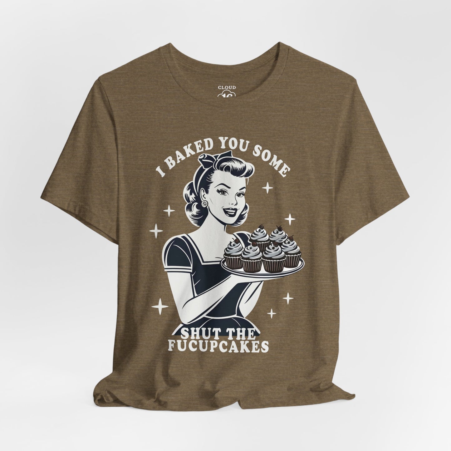 Retro Baking Humor T-Shirt - Funny Kitchen Gift for Bakers & Cooking Enthusiasts