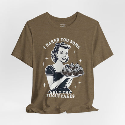 Retro Baking Humor T-Shirt - Funny Kitchen Gift for Bakers & Cooking Enthusiasts