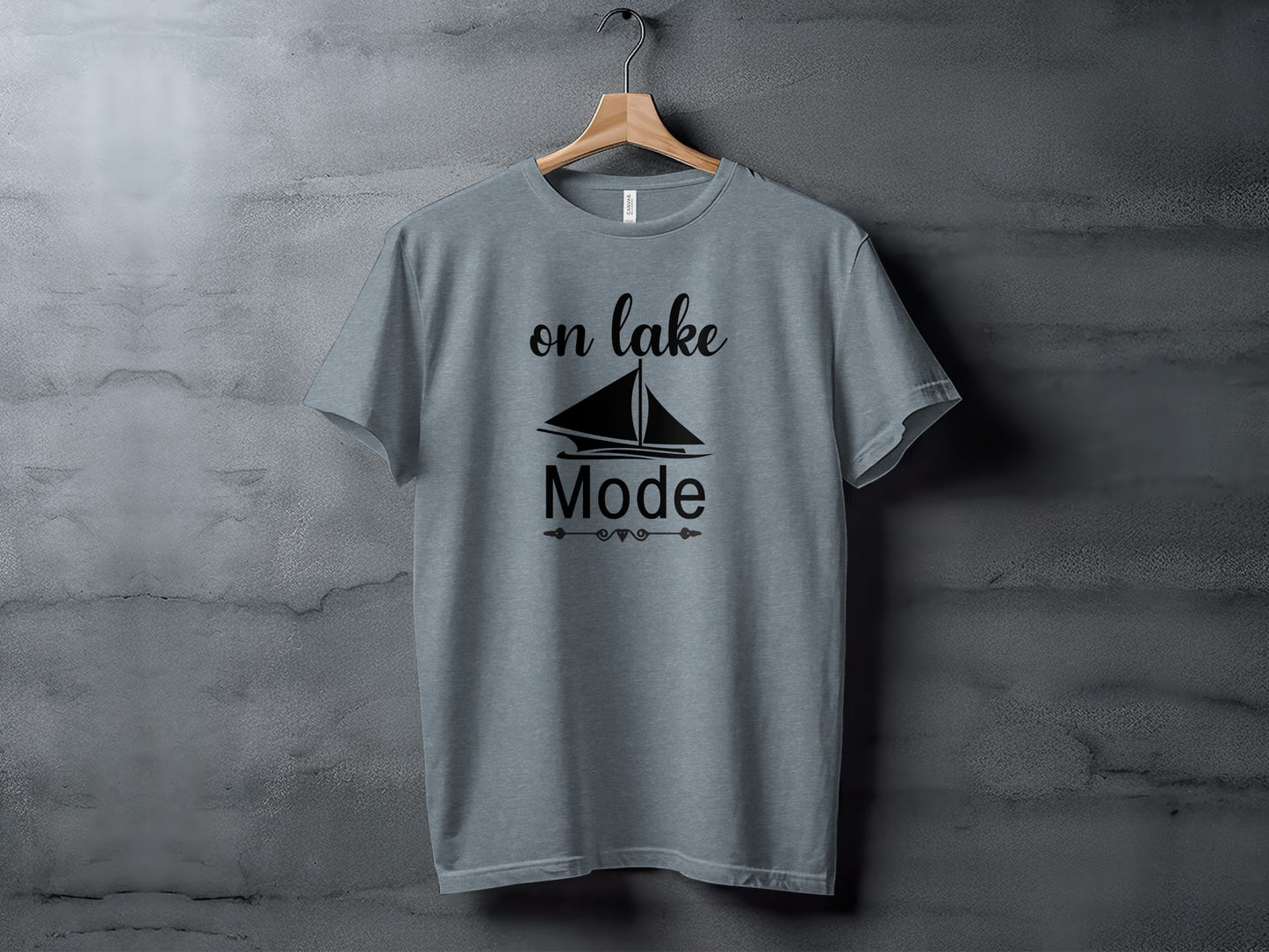 On Lake Mode Boat Vacation Summer Holiday Trip T-Shirt T-Shirt - Outdoor & Adventure Collection - Mile Marker 16 Gear by Cloud 16 Clothing Co.