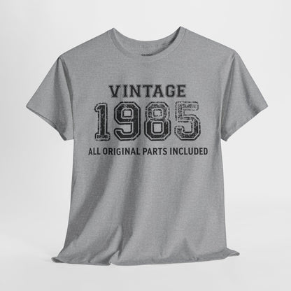 Vintage 1985 Retro T-Shirt - Premium Unisex Cotton Tee