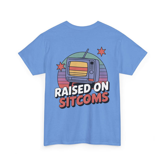 Retro Sitcom Heavy Cotton Tee - Nostalgic TV Show Shirt for Men & Women