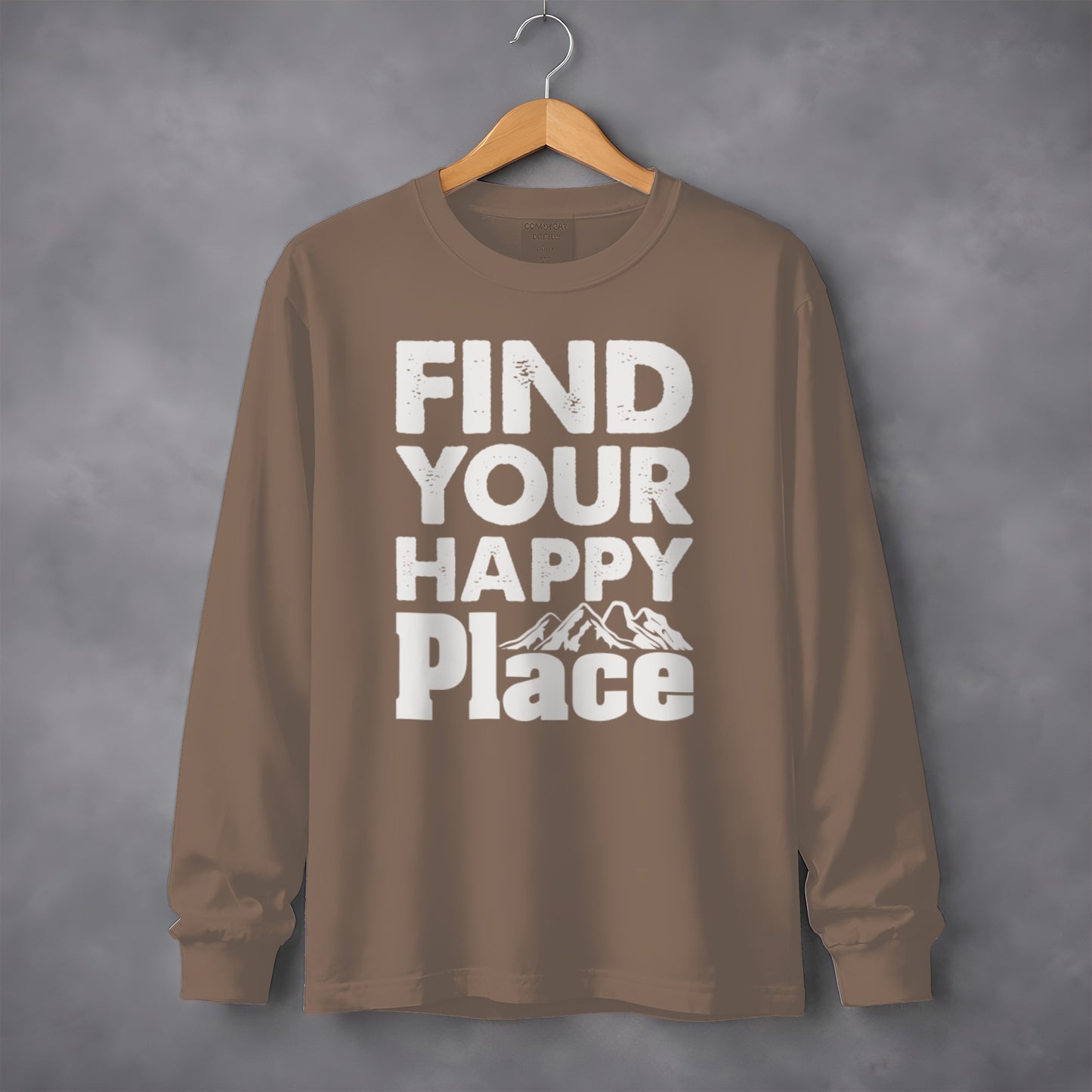 Find Your Happy Place Long Sleeve T-shirt Product