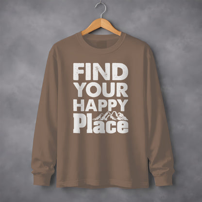 Find Your Happy Place Long Sleeve T-shirt Product