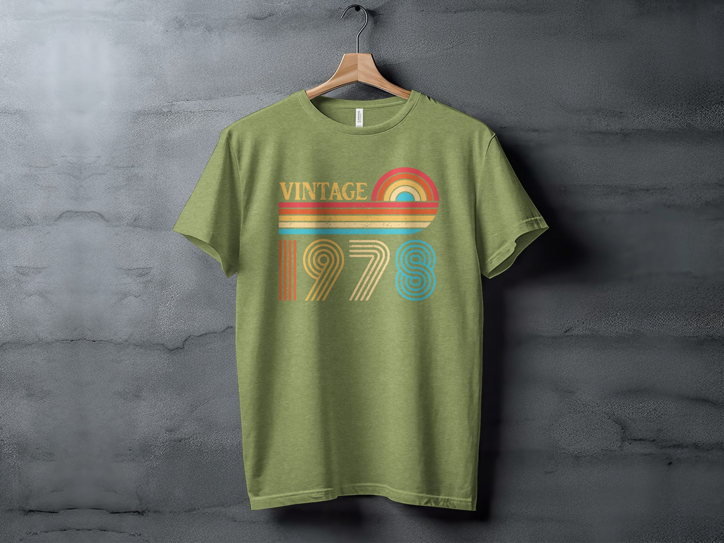 Vintage 1978 Retro Graphic Unisex T-Shirt Product
