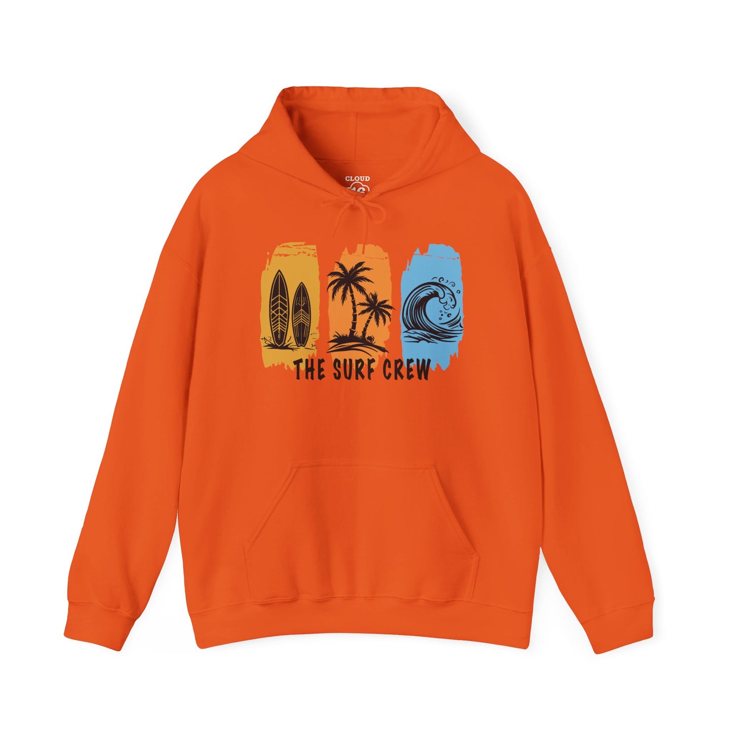 Surf Crew Hoodie - Premium Beach Lifestyle Sweatshirt for Surfers