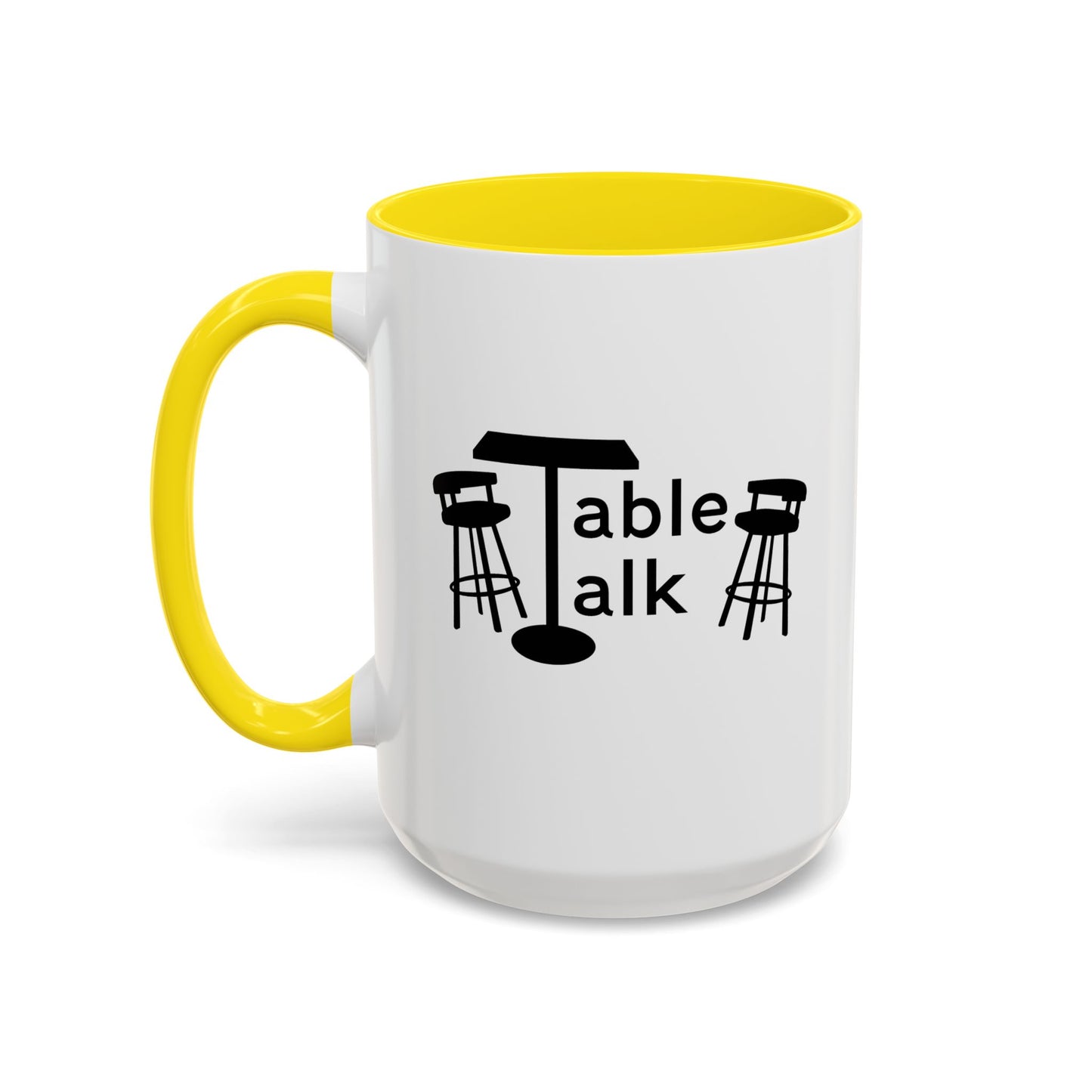 Table Talk Mug — Coffee Cup with Logo &  Match Card