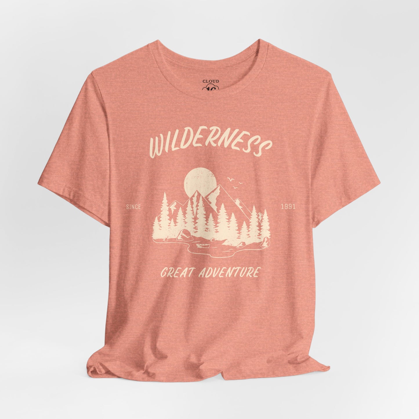Wilderness Adventure T-Shirt - Unisex Nature Lover Tee for Hiking & Camping