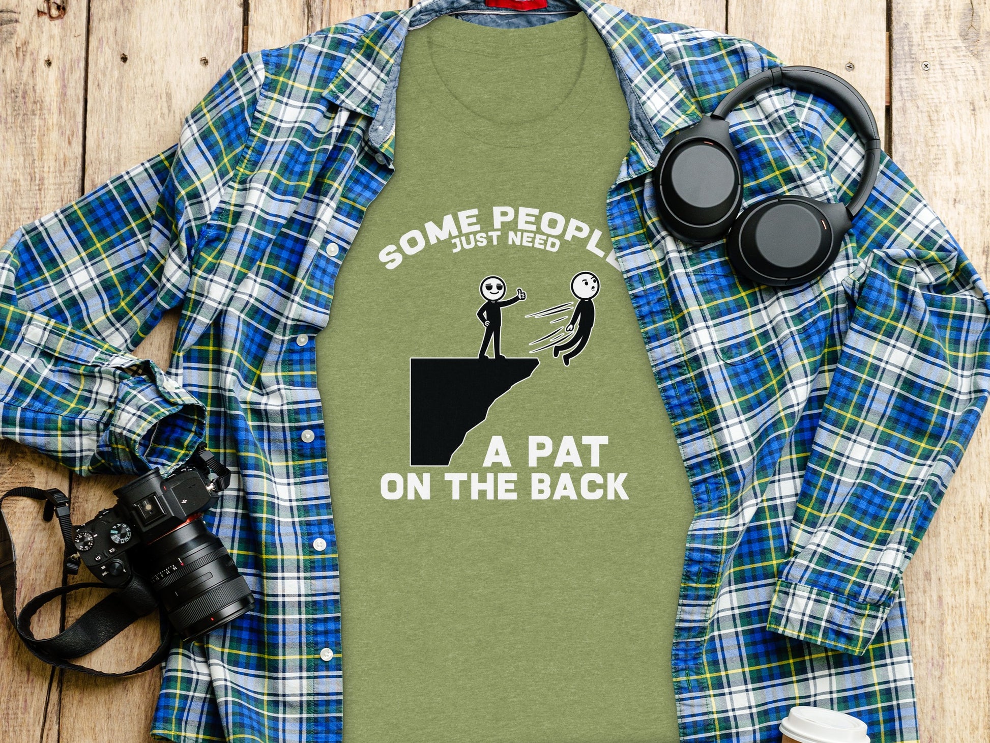 Some People Need A Pat On The Back T-Shirt