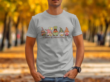 Happy St. Patrick's Day Gnome Theme Shirt
