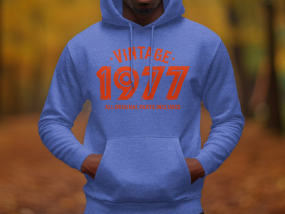 Vintage 1977 All Original Parts Included Hoodie