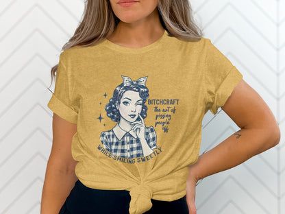 Bitchcraft The Art of Pissing People Off Graphic Tee