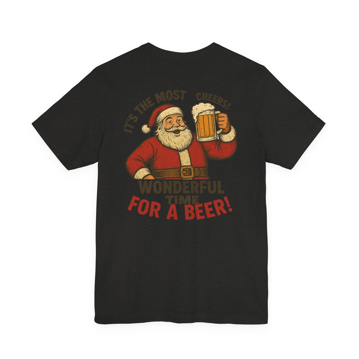 Scrappy Malone's Bar Christmas Tee — "It's the Most Wonderful Time for a Beer"