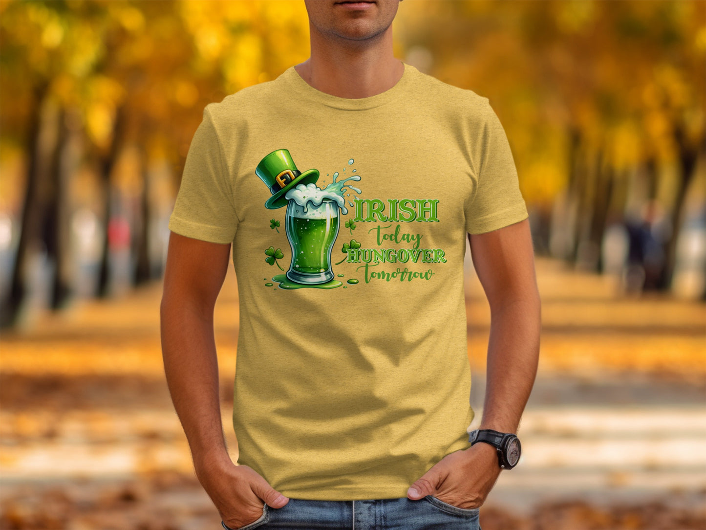 Irish Today Hungover Tomorrow St. Patrick's Day Shirt