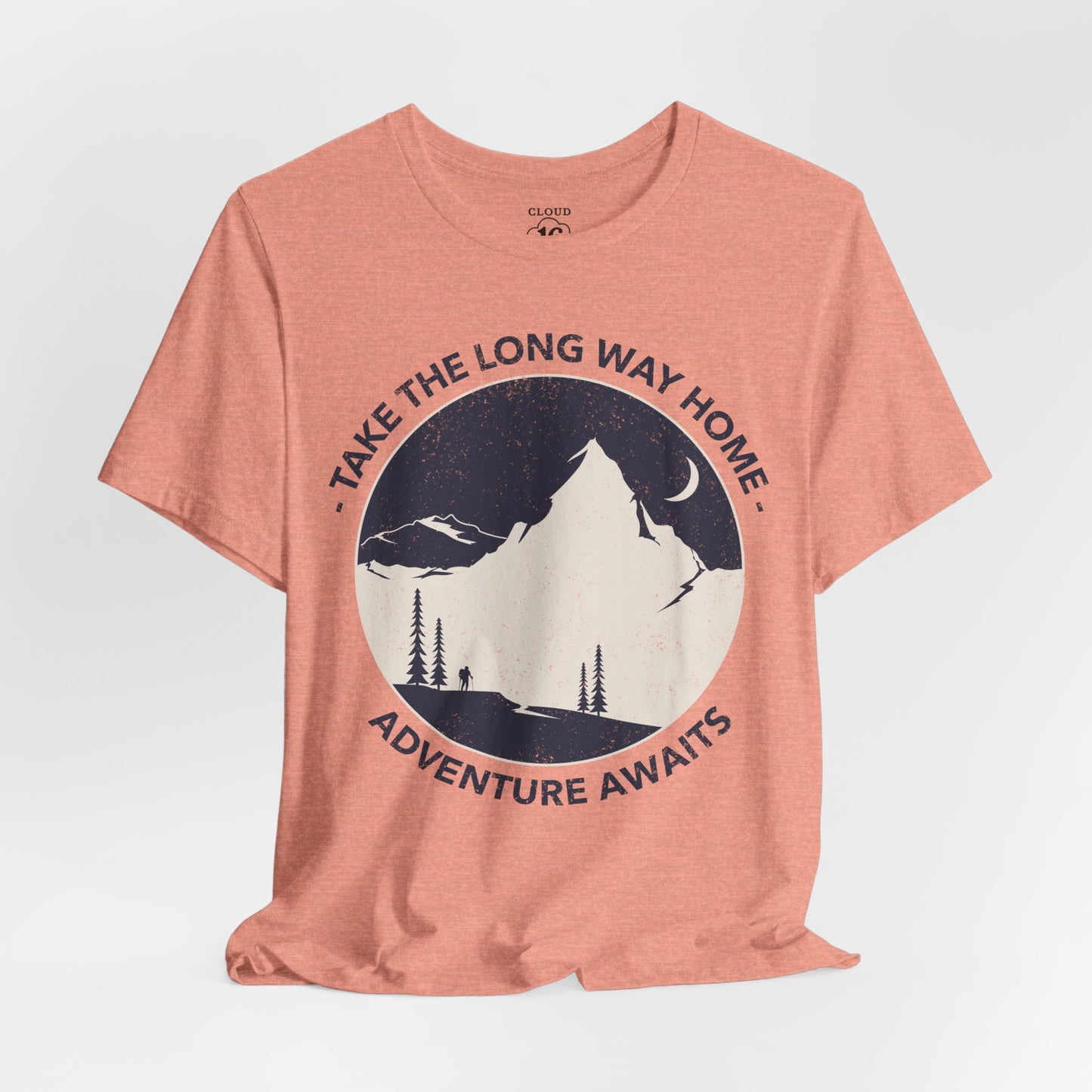 Adventure Awaits Graphic Tee - Unisex Outdoor Travel Shirt