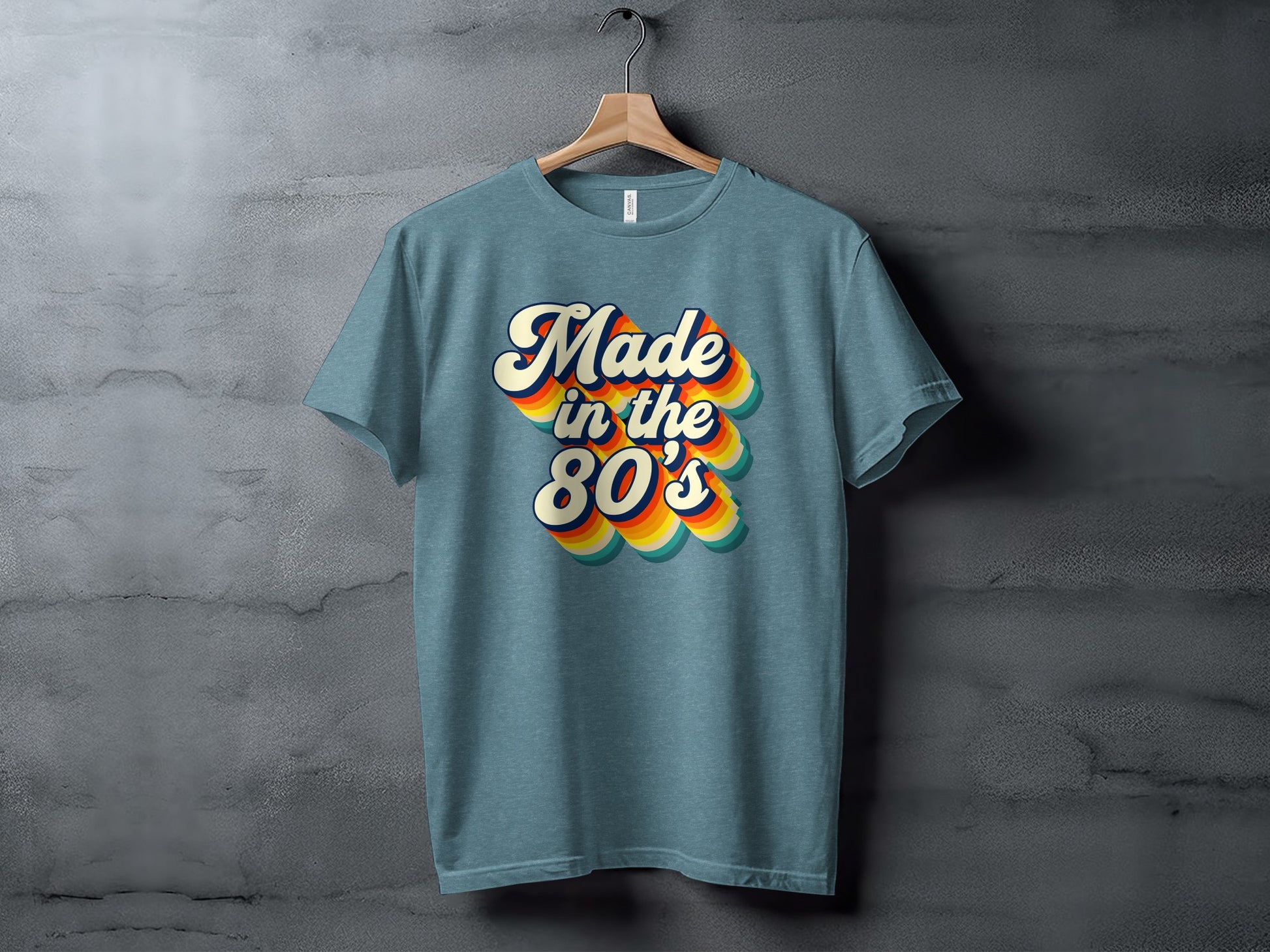 Made in the 80's fun and nostalgic t-shirt