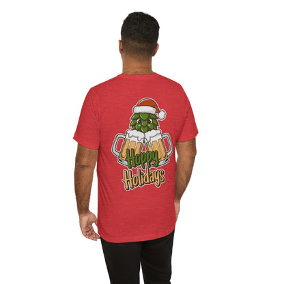 Scrappy Malone's Bar 'Hoppy Holidays' Christmas Tee