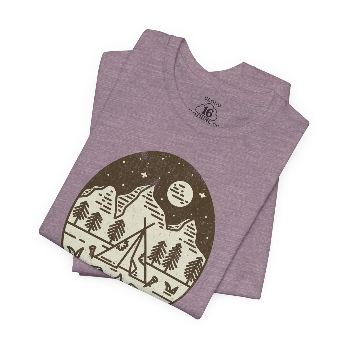 Built For Adventure Unisex Tee - Outdoor Hiking Camping Shirt