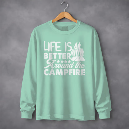 Life Is Better Around the Campfire Long Sleeve Product