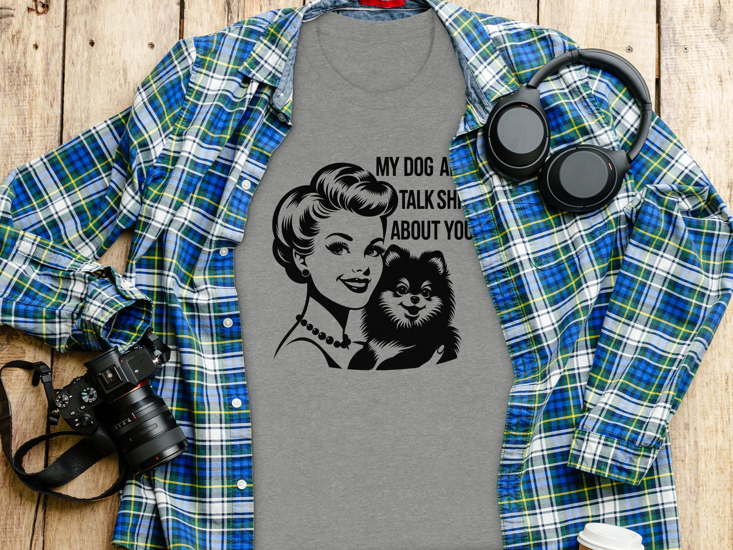 My Dog And I Talk Shirt for Pet Lovers Tee