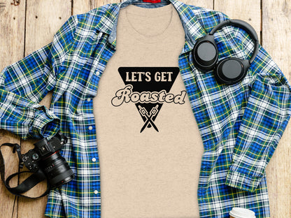 Let's Get Roasted Marshmallow Roasting Sticks T-Shirt T-Shirt - Outdoor & Adventure Collection - Mile Marker 16 Gear by Cloud 16 Clothing Co.