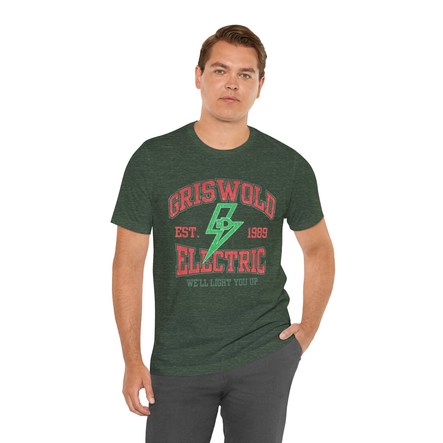 Griswold Electric Christmas Lights T-Shirt - Retro Holiday Graphic Tee