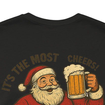 Scrappy Malone's Bar Christmas Tee — "It's the Most Wonderful Time for a Beer"