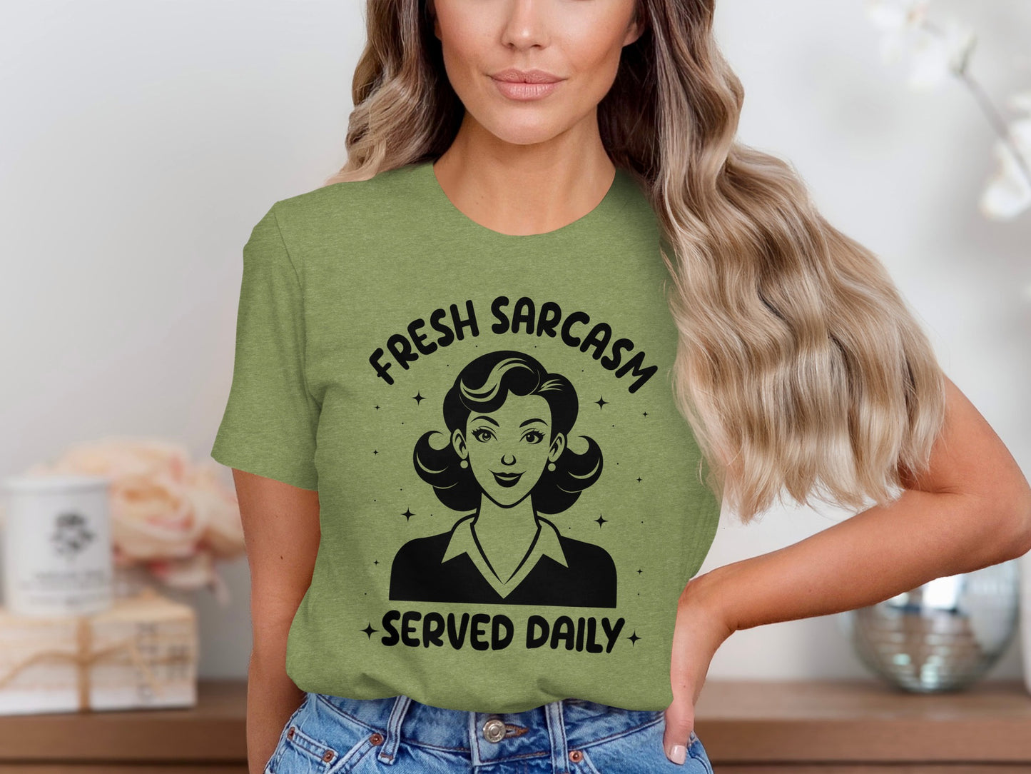 Fresh Sarcasm Served Daily Graphic Tee