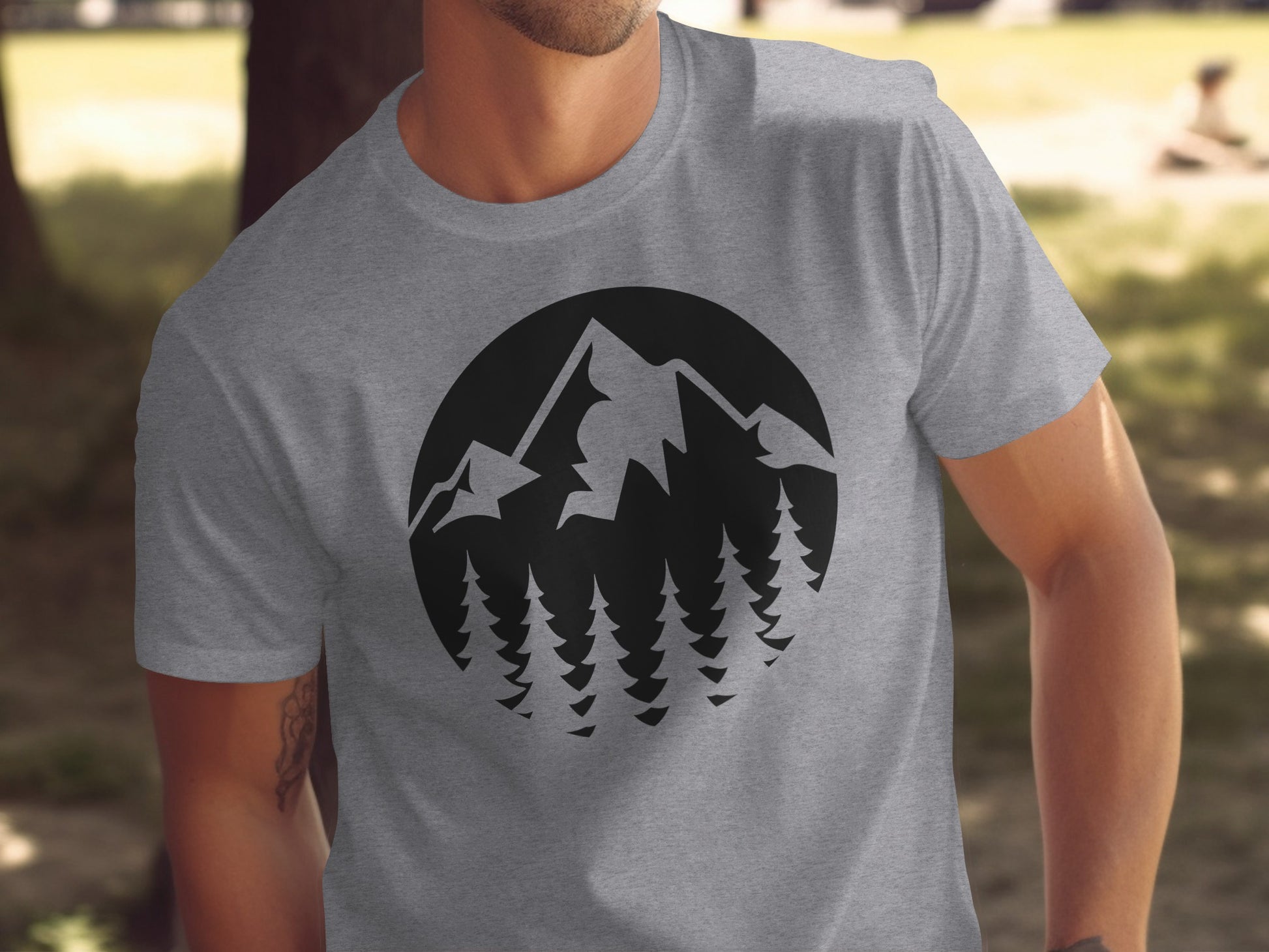 Nature Landscape Adventure Outdoor Graphic Design T-Shirt T-Shirt - Outdoor & Adventure Collection - Mile Marker 16 Gear by Cloud 16 Clothing Co.