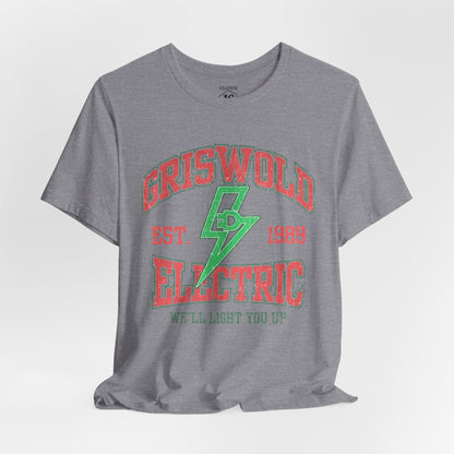Griswold Electric Christmas Lights T-Shirt - Retro Holiday Graphic Tee