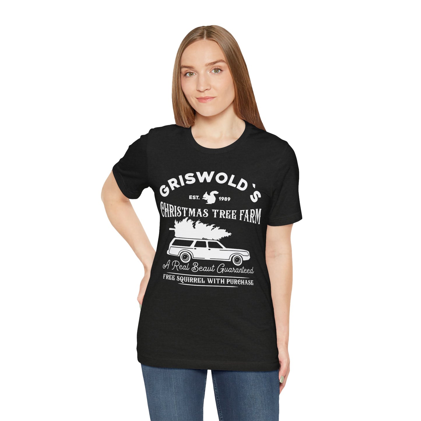 Griswold Christmas Tree Farm Vintage T-Shirt - Funny Holiday Graphic Tee