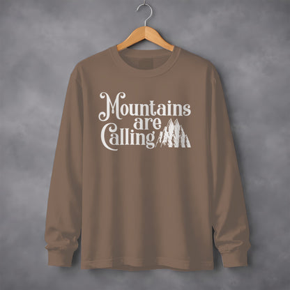 Mountains Are Calling Long Sleeve Shirt
