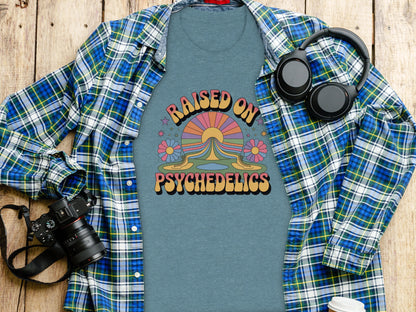 Raised on Psychedelics Vintage Graphic T-Shirt