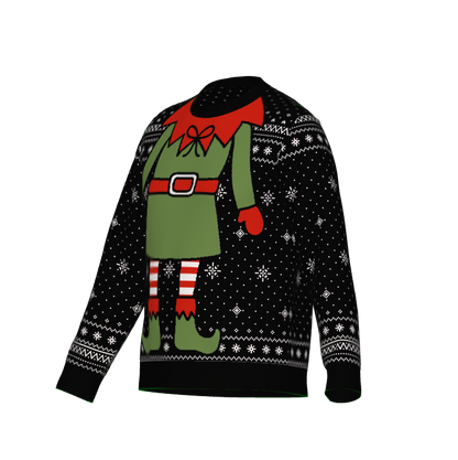 Elf Sweater - Ultra-Soft Jacquard Knit Crew Neck