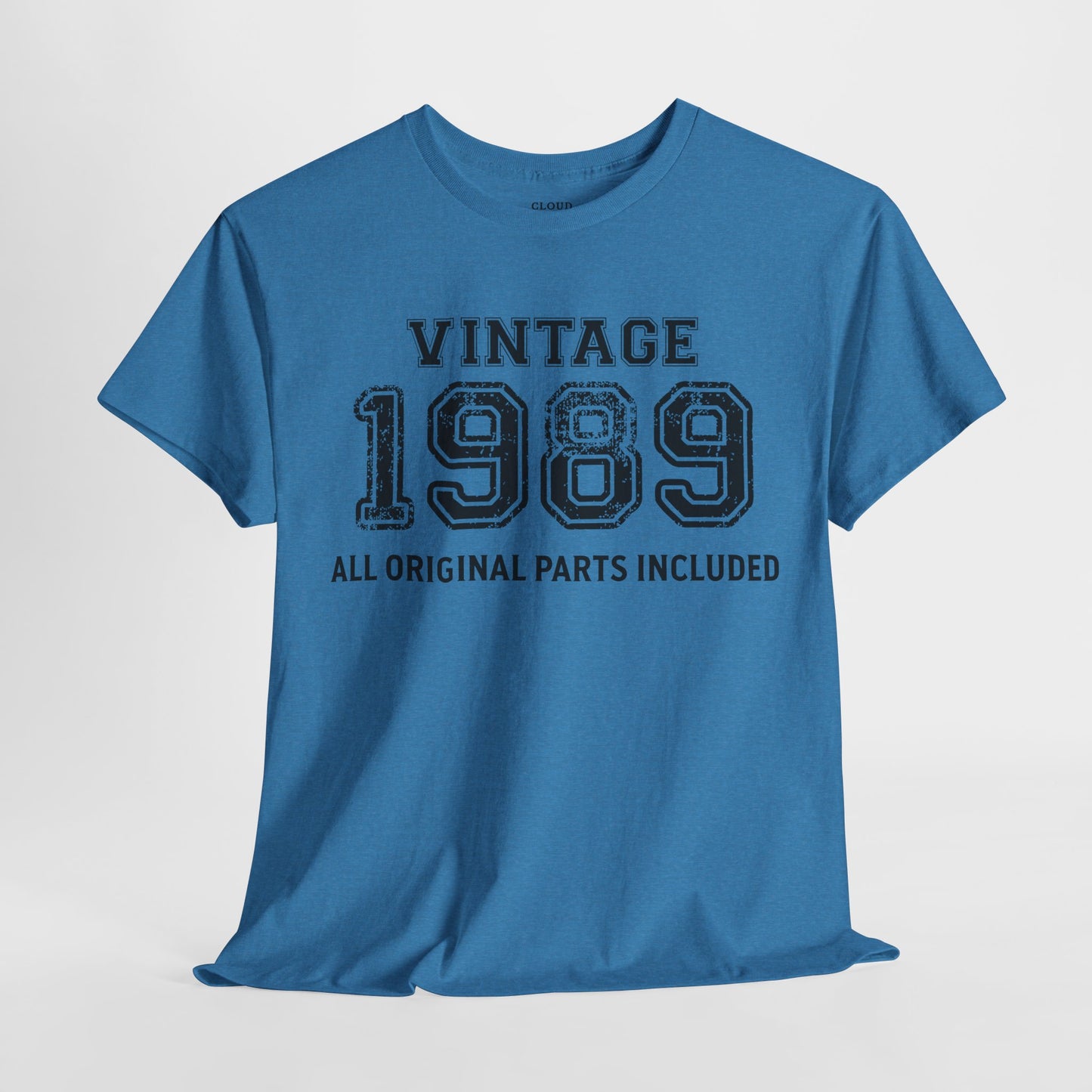 Vintage 1989 Retro T-Shirt - Premium Unisex Cotton Tee