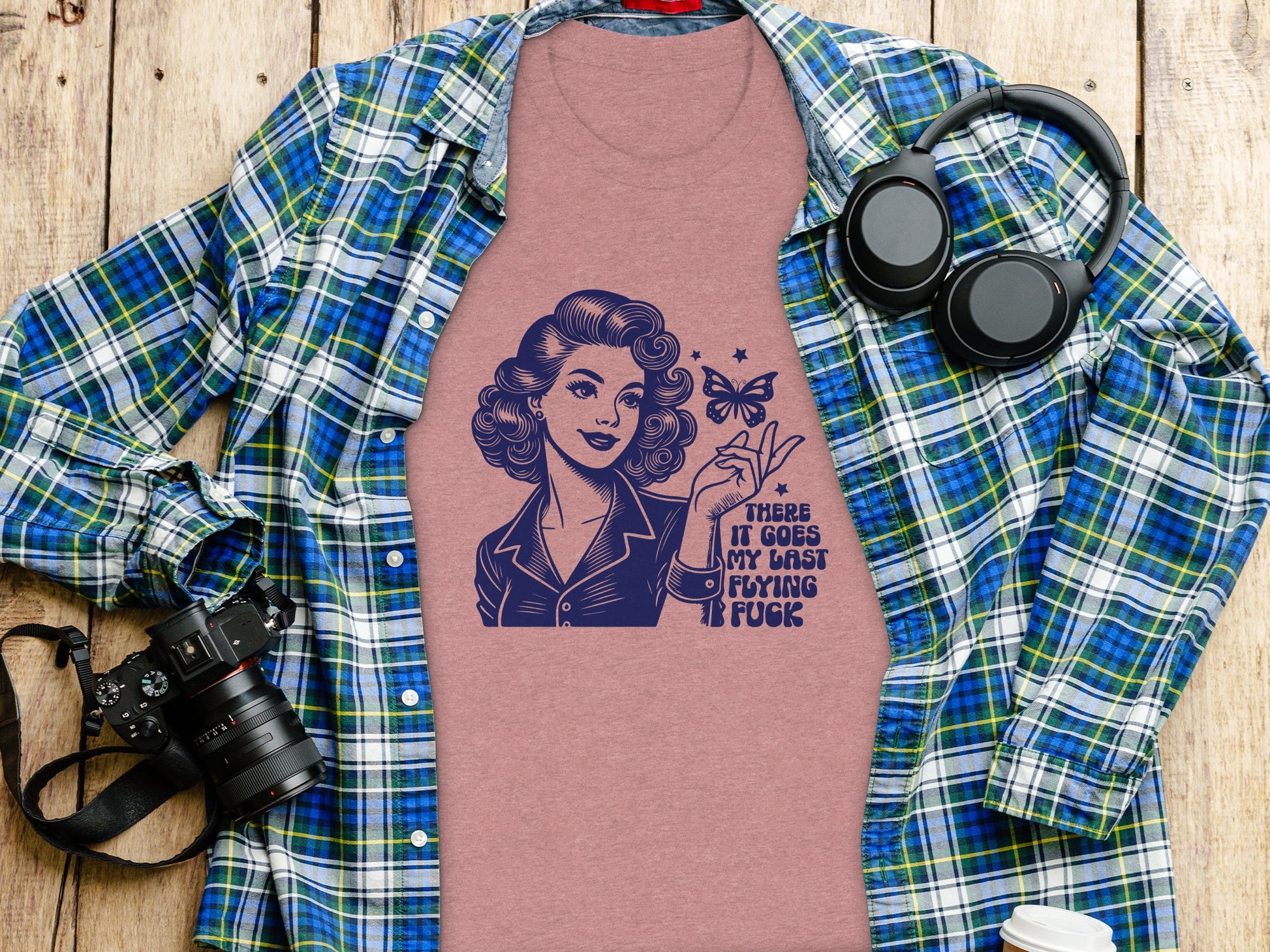 There It Goes My Last Flying Fuck Graphic T-Shirt