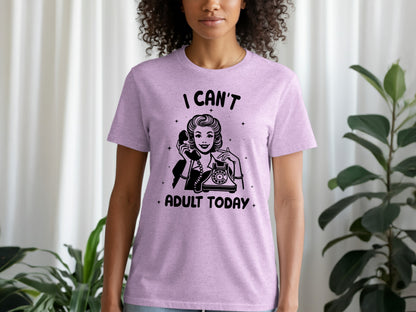 I Can't Adult Today Graphic Short-Sleeve T-Shirt