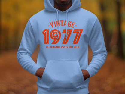 Vintage 1977 All Original Parts Included Hoodie