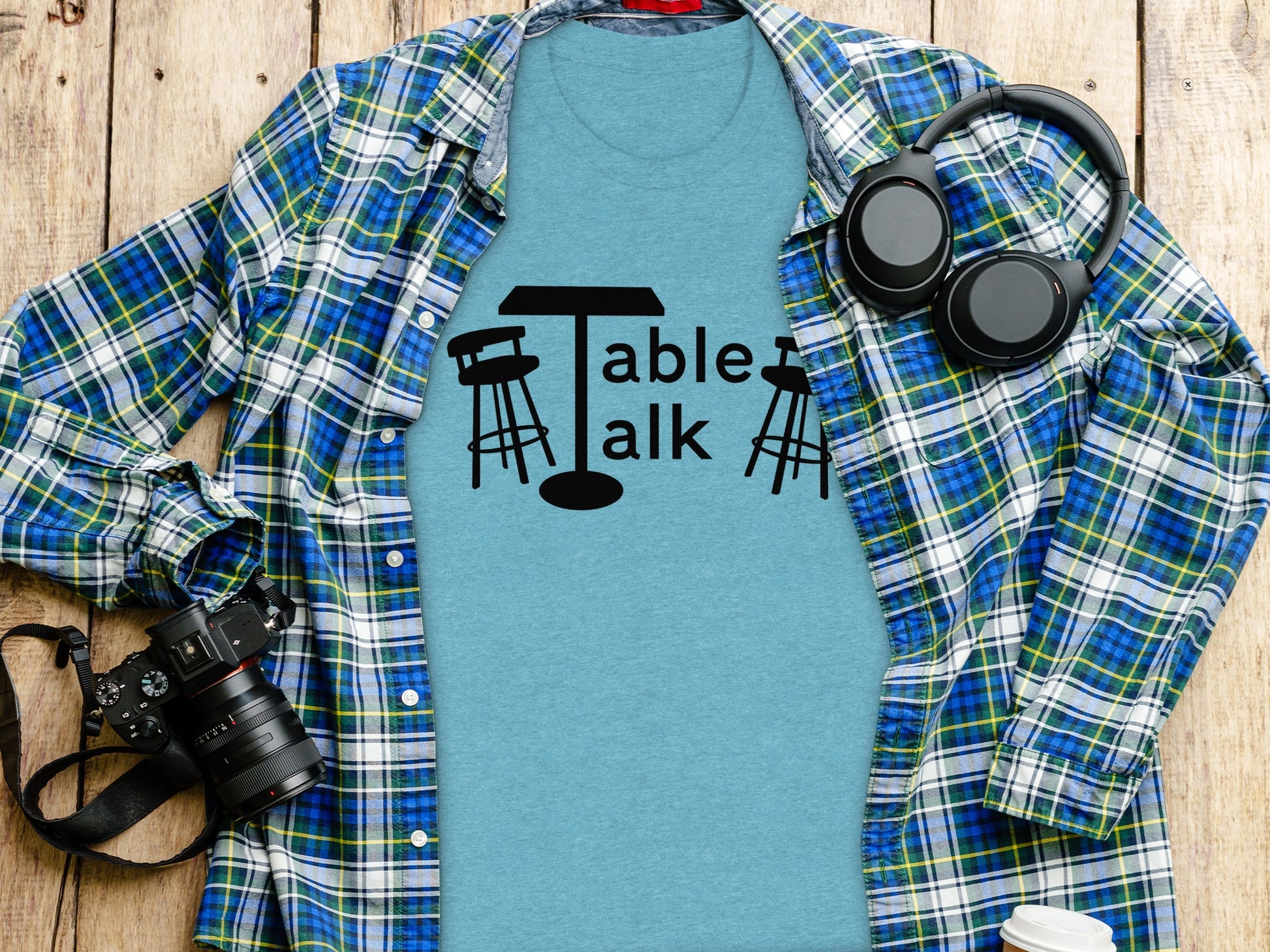 Table Talk Design Graphic Tee
