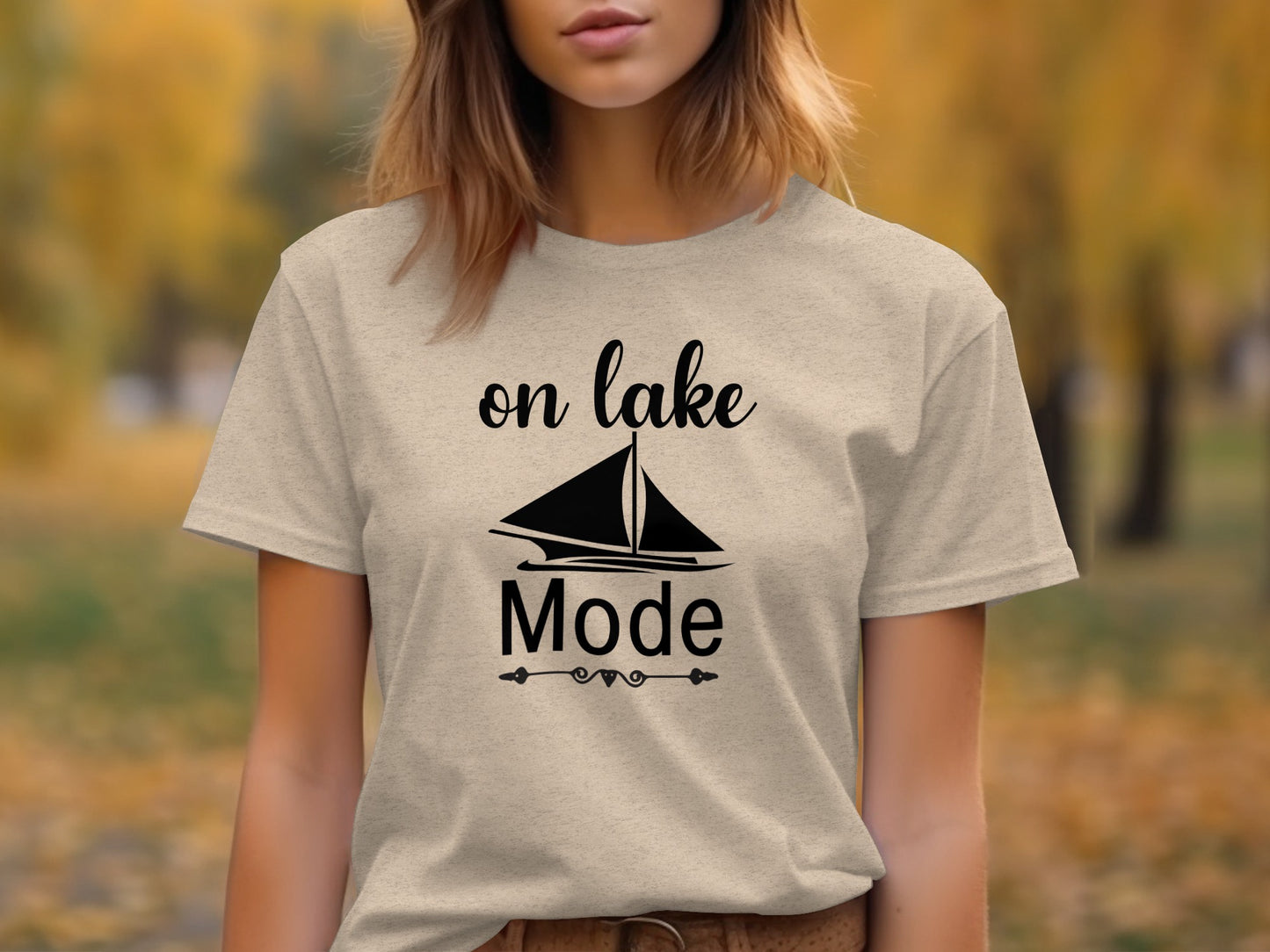 On Lake Mode Boat Vacation Summer Holiday Trip T-Shirt T-Shirt - Outdoor & Adventure Collection - Mile Marker 16 Gear by Cloud 16 Clothing Co.