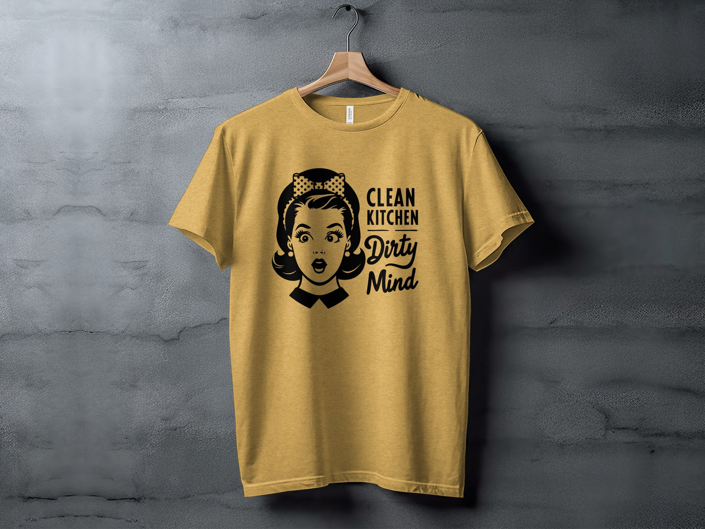 Clean Kitchen Dirty Mind Graphic T-Shirt for All Ages