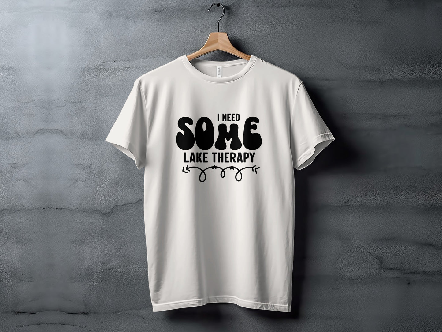 I Need Some Lake Therapy Funny Summer Vacation T-Shirt T-Shirt - Outdoor & Adventure Collection - Mile Marker 16 Gear by Cloud 16 Clothing Co.