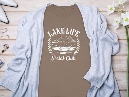 Lake Life Social Club Graphic Tee Shirt Product
