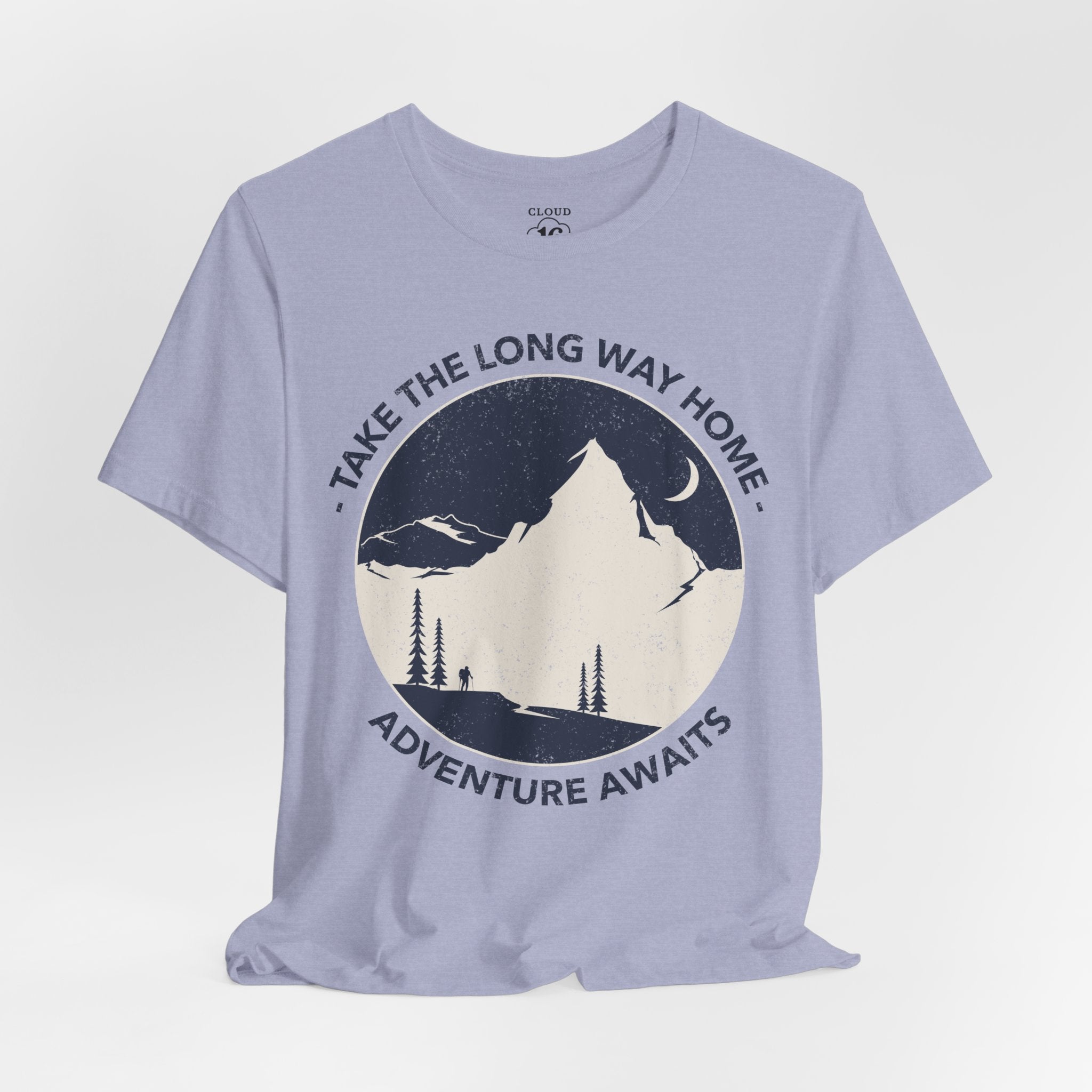 Adventure Awaits Graphic Tee - Unisex Outdoor Travel Shirt