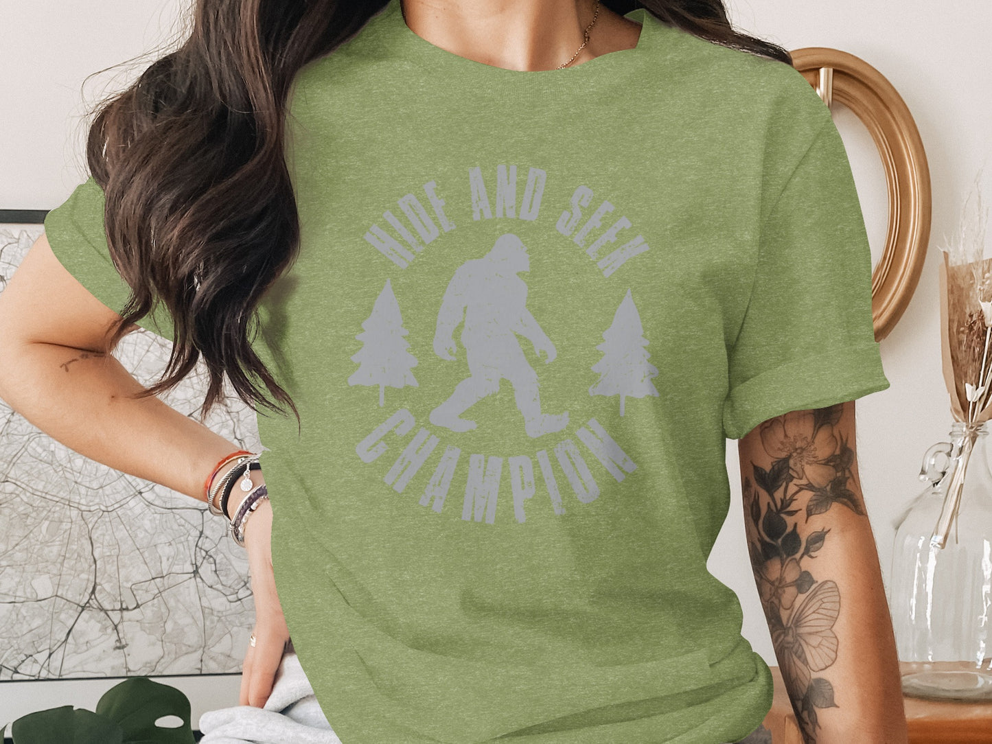 Hide and Seek Champion Bigfoot Graphic T-Shirt