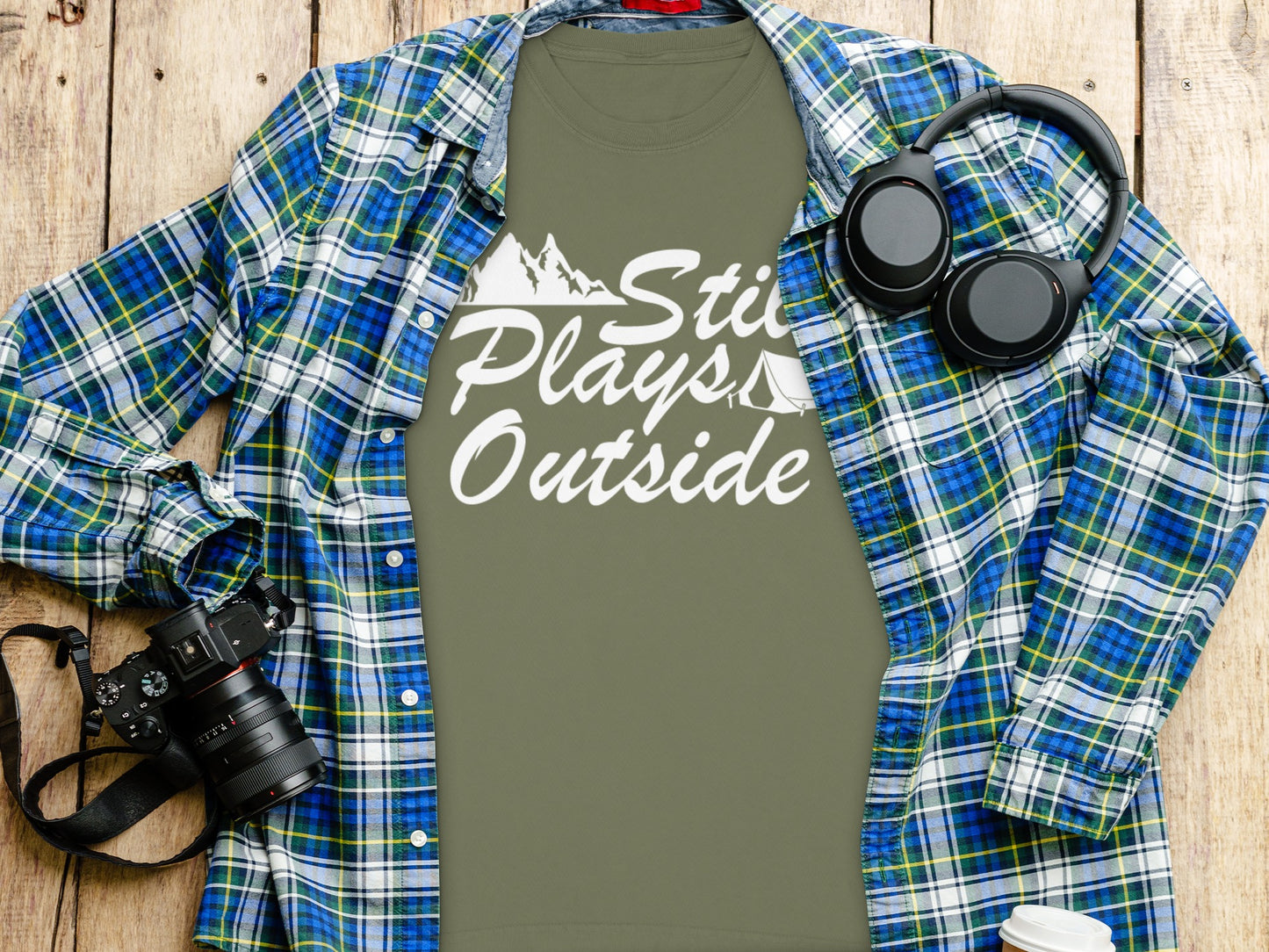 Still Plays Outside Graphic Shirt for Outdoor Lovers
