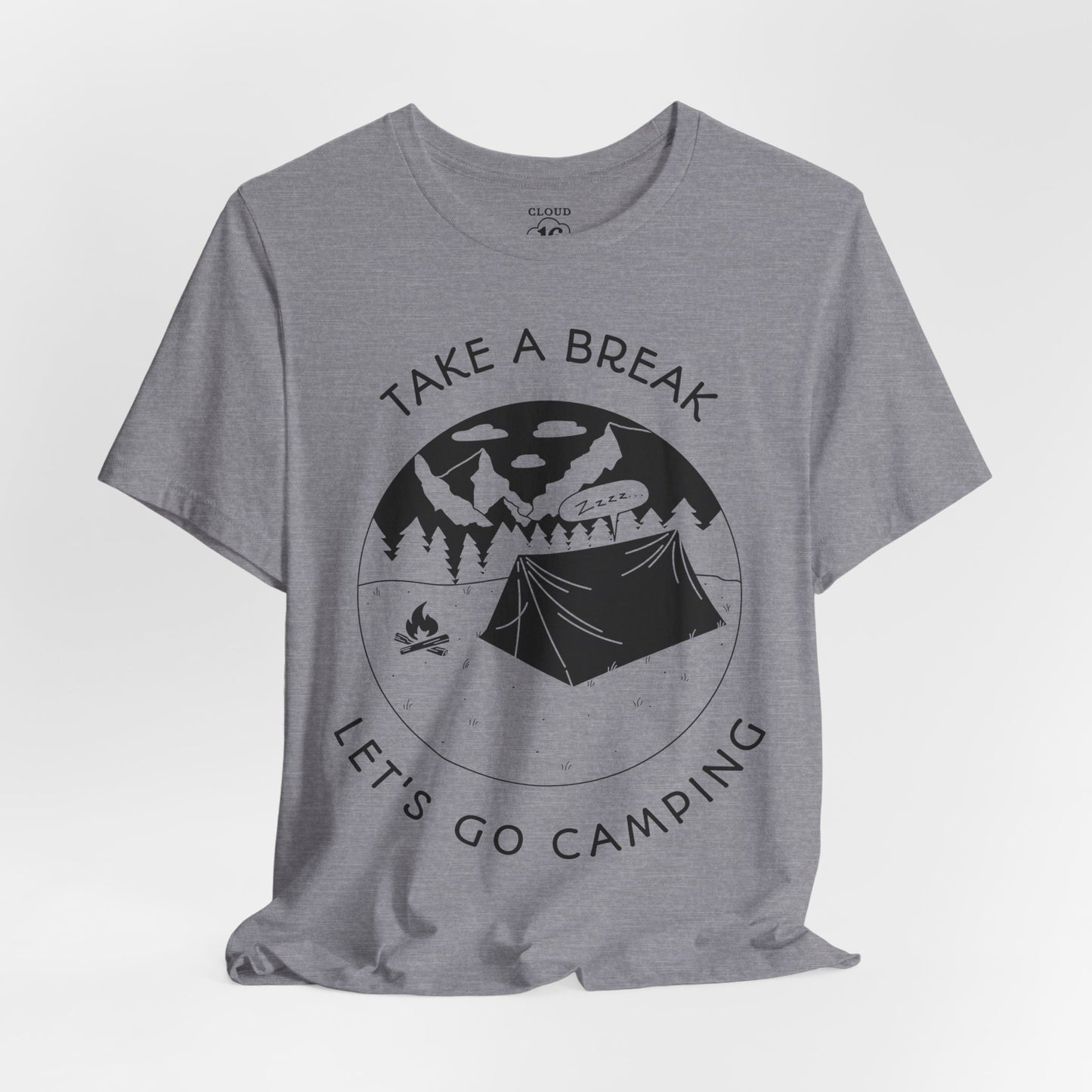 Relaxing Camping T-Shirt - Adventure Outdoor Apparel for Nature Lovers